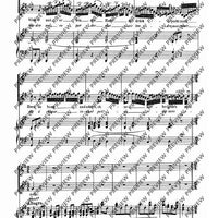 Bravura variations in G major - Score and Parts