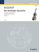 Die Mailänder Quartette in C major - Set of Parts