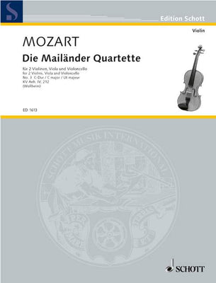 Die Mailänder Quartette in C major - Set of Parts