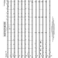 Old Man Blues - Score