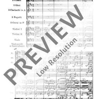 Suite No. 4 G major - Full Score