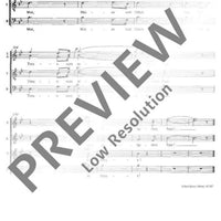 Brautchor - Choral Score