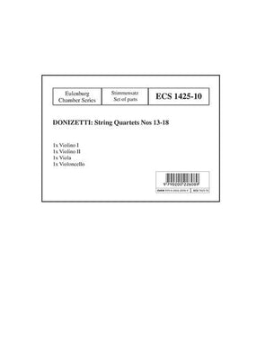 String Quartets No.13-18 - Set of Parts