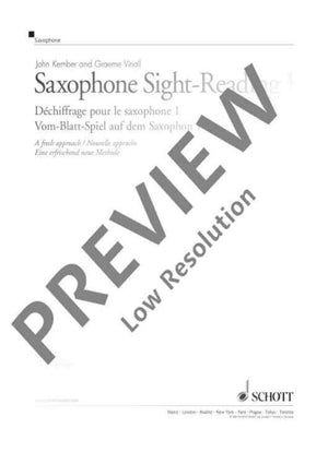 Saxophone Sight-Reading 1