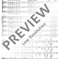 Herr, Herr, lehre uns! - Choral Score