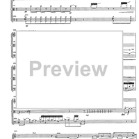 Voci esili inquiete (sul far della sera...) - Score