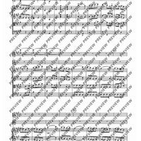 Symphony A major - Score