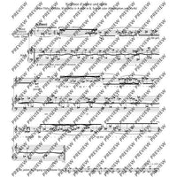 Un bouquet de pensées - Score and Parts