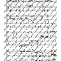 String quartet no. 4 - Score and Parts