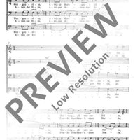 Zwei Festsprüche - Choral Score