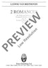 2 Romances G major and F major - Full Score