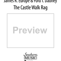 The Castle Walk Rag - Full Score