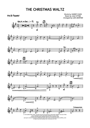 The Christmas Waltz - B-flat Trumpet 4