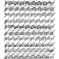 Bravura variations in G major - Score and Parts