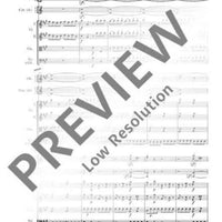 Symphony No. 29 A major - Full Score