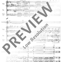 Symphony with fugue G Minor - Score