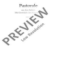 Pastorale in C Major - Score