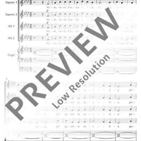 Veni, veni, Emmanuel - Choral Score