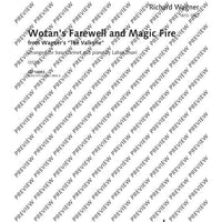 Wotan's Farewell and Magic Fire - Score and Parts