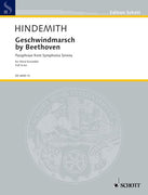 Geschwindmarsch by Beethoven - Score