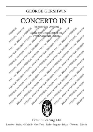 Concerto in F - Full Score