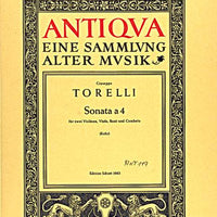 Sonata a 4 - Score