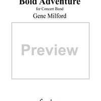 Bold Adventure - Full Score