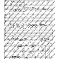 String quartet no. 4 - Score and Parts