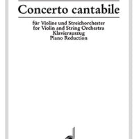 Concerto cantabile - Piano Score and Solo Part