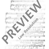 Wesendonck-Lieder - Piano Reduction