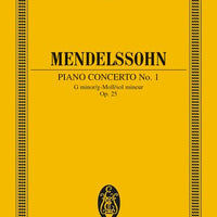 Concerto No. 1 G minor - Full Score