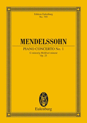 Concerto No. 1 G minor - Full Score