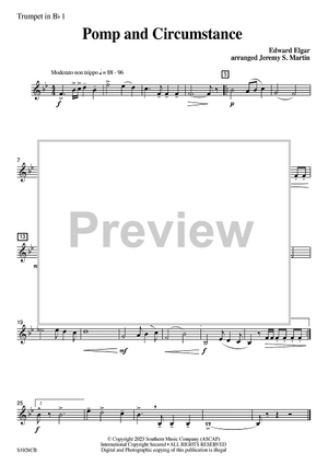 Pomp and Circumstance (easy) - Bb Trumpet 1