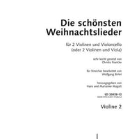 Die schönsten Weihnachtslieder - Violin 2