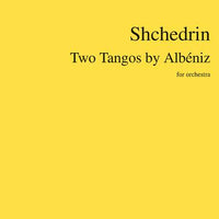 Two Tangos by Albéniz - Full Score