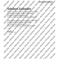 Schubert-Gedanken - Score and Parts