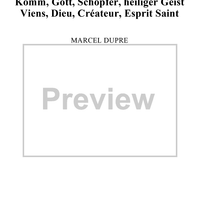 Come, God, Creator, Holy Ghost, from "Seventy-Nine Chorales", Op. 28, No. 46