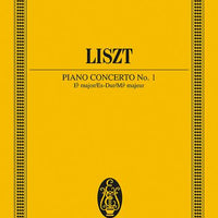 Piano Concerto No. 1 Eb major - Full Score