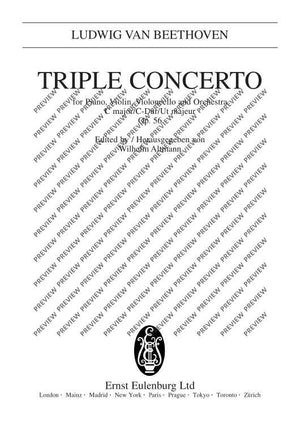 Triple Concerto C major - Full Score