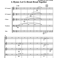 Suite for Brass Quintet - 4. Hymn: Let Us Break Bread Together