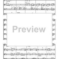 Coffee Aria from Coffee Cantata, BWV 211 - Full Score