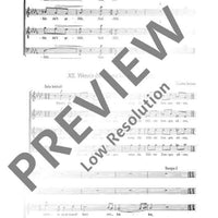 Zwölf Quartette - Choral Score