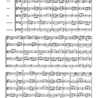 Coffee Aria from Coffee Cantata, BWV 211 - Full Score