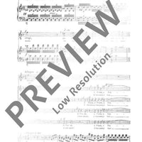 Der glorreiche Augenblick - Piano Reduction