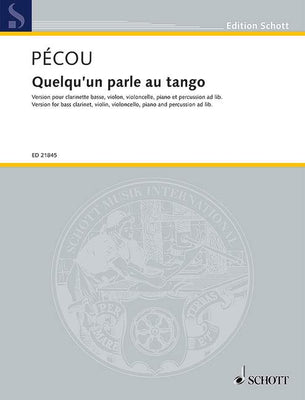 Quelqu'un parle au tango - Score and Parts