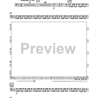 Pastorale and Fanfare - Trombone 3