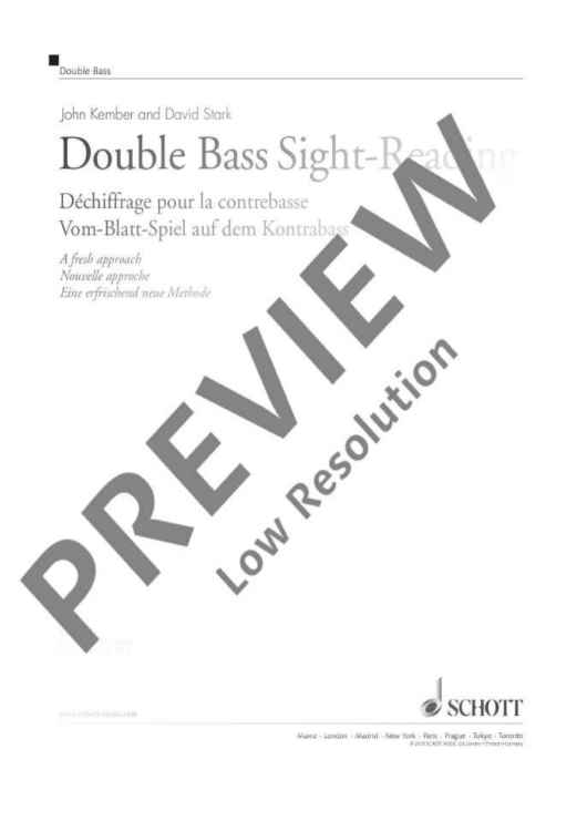 Double Bass Sight-Reading