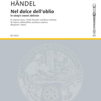 Nel dolce dell' oblio - Score and Parts