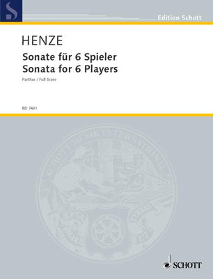 Sonata for 6 Players - Score