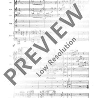 Musik für 7 Saiteninstrumente - Full Score